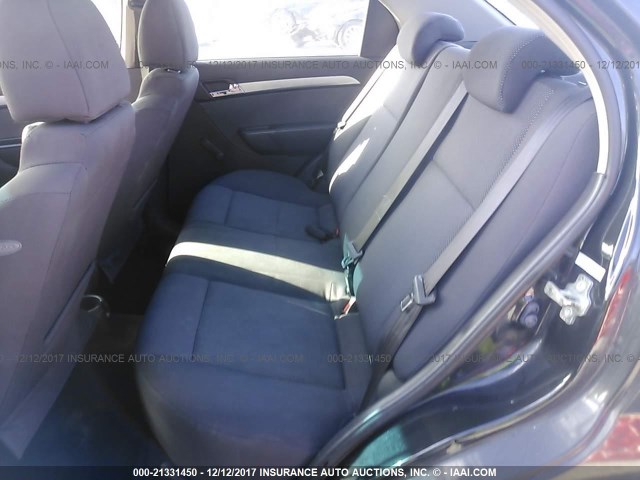 KL1TD5DE0AB099579 - 2010 CHEVROLET AVEO LS/LT 黑色 照片 8