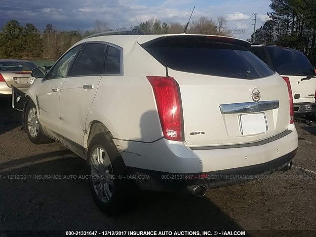 3GYFNAEY0AS638205 - 2010 CADILLAC SRX LUXURY COLLECTION WHITE photo 3