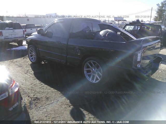 3D7HA16H04G177058 - 2004 DODGE RAM SRT10 BLACK photo 3