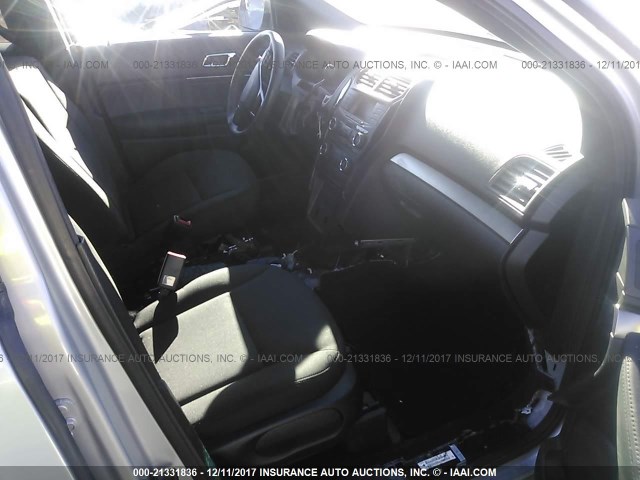1FM5K8AR2GGB35716 - 2016 FORD EXPLORER POLICE INTERCEPTOR SILVER photo 5