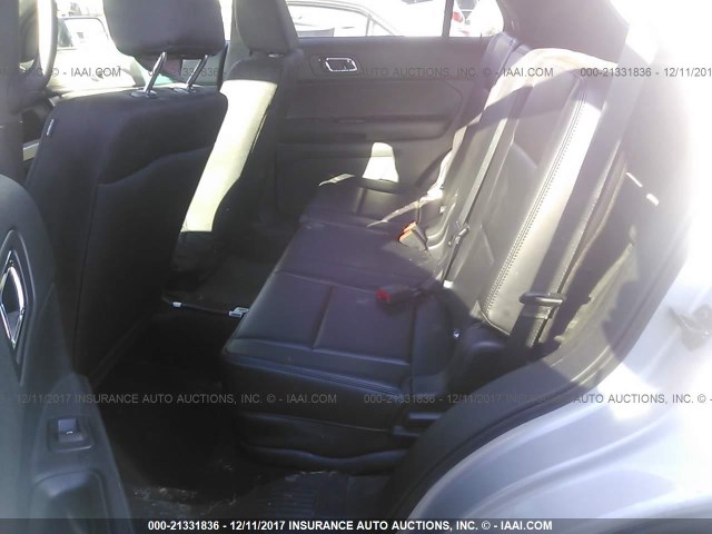 1FM5K8AR2GGB35716 - 2016 FORD EXPLORER POLICE INTERCEPTOR SILVER photo 8