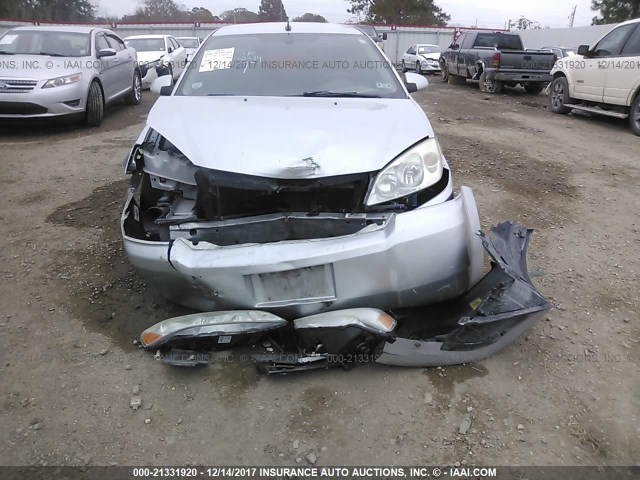 1G2ZA5EB2A4166000 - 2010 PONTIAC G6 GRAY photo 6