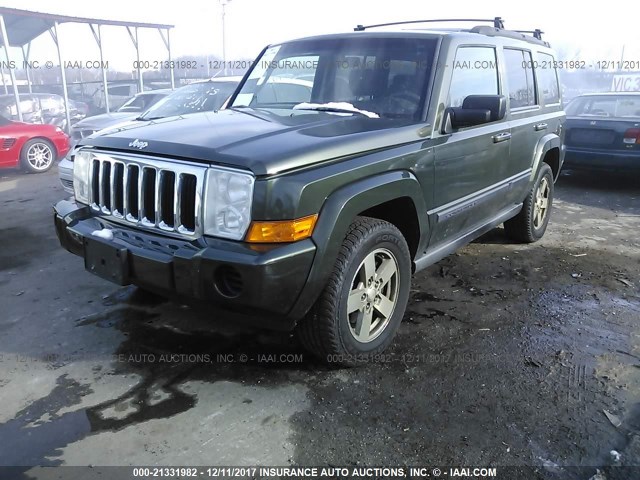 1J8HG48K97C511266 - 2007 JEEP COMMANDER 灰色 照片 2