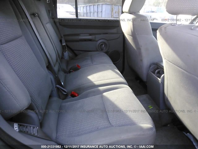 1J8HG48K97C511266 - 2007 JEEP COMMANDER 灰色 照片 8