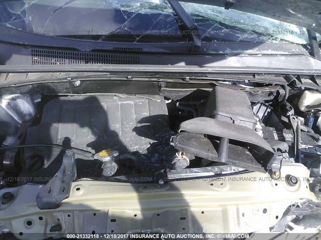 5TDKKRFH8FS041101 - 2015 TOYOTA HIGHLANDER XLE ვერცხლისფერი ფოტო 10