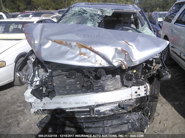 5TDKKRFH8FS041101 - 2015 TOYOTA HIGHLANDER XLE ვერცხლისფერი ფოტო 6