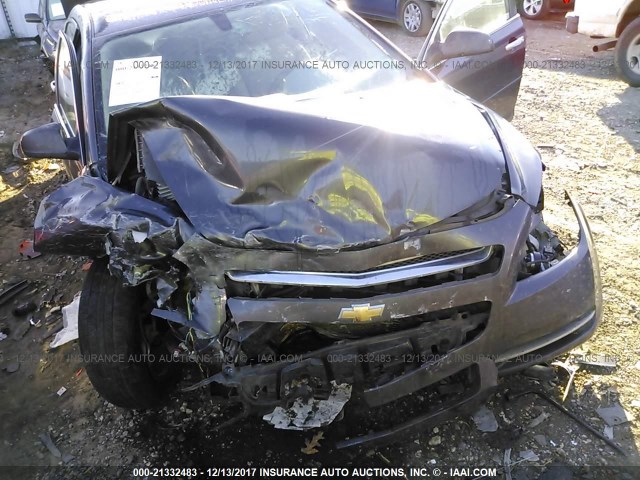 1G1ZC5E05CF255242 - 2012 CHEVROLET MALIBU 1LT 棕色 照片 10