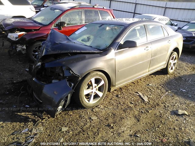 1G1ZC5E05CF255242 - 2012 CHEVROLET MALIBU 1LT 棕色 照片 2