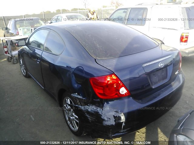 JTKDE177050011592 - 2005 TOYOTA SCION TC 深蓝色 照片 3
