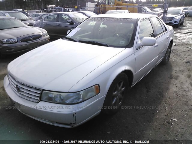 1G6KS54Y33U180848 - 2003 CADILLAC SEVILLE SLS WHITE photo 2