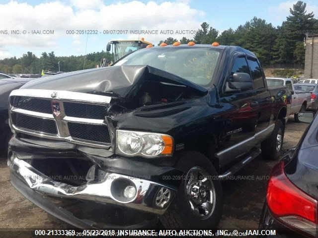3D7KU28DX4G171930 - 2004 DODGE RAM 2500 ST/SLT 黑色 照片 2