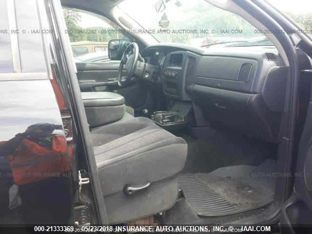 3D7KU28DX4G171930 - 2004 DODGE RAM 2500 ST/SLT 黑色 照片 5