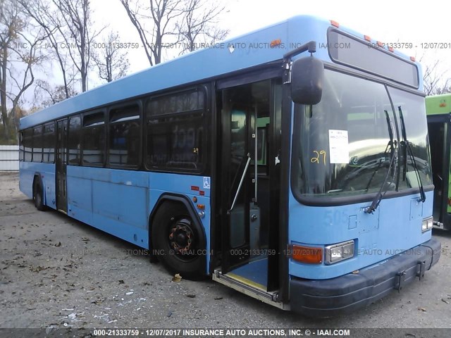 15GGD211651076161 - 2005 GILLIG TRANSIT BUS LOW BLUE photo 1