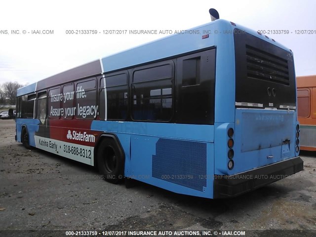 15GGD211651076161 - 2005 GILLIG TRANSIT BUS LOW BLUE photo 3