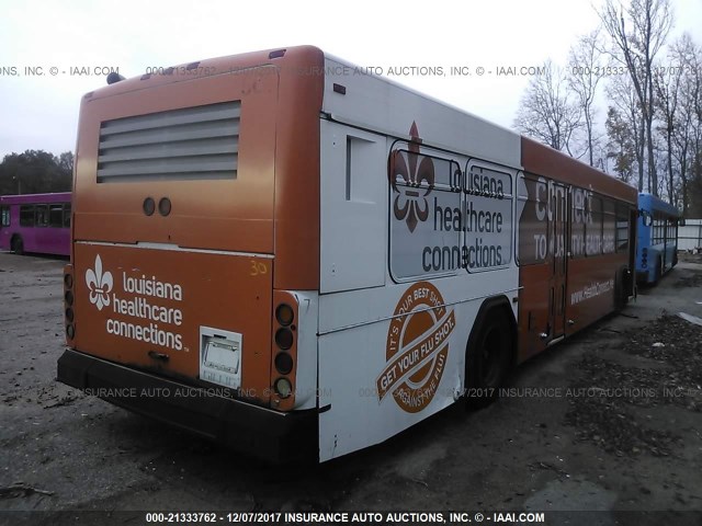 15GGD211451076157 - 2005 GILLIG TRANSIT BUS LOW ORANGE photo 4