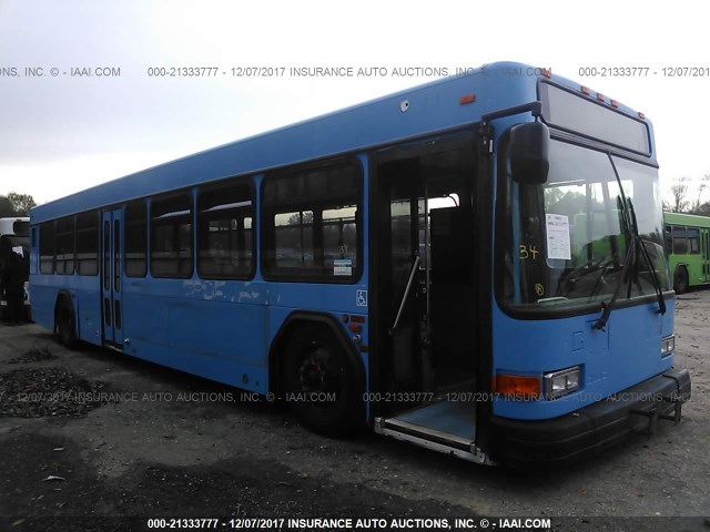 15GGD221631073739 - 2003 GILLIG TRANSIT BUS LOW BLUE photo 1