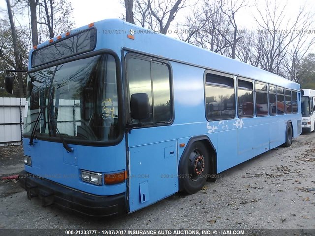 15GGD221631073739 - 2003 GILLIG TRANSIT BUS LOW BLUE photo 2