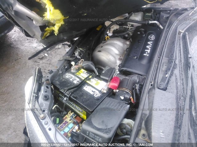 JTKDE167380272267 - 2008 TOYOTA SCION TC 灰色 照片 10