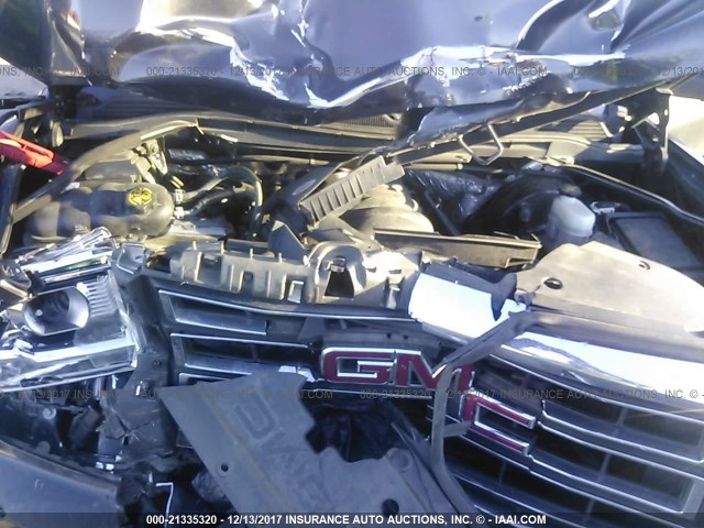 1GTV2VEC7FZ239341 - 2015 GMC SIERRA K1500 SLT BLACK photo 10