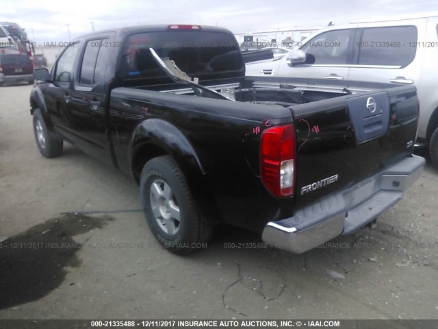 1N6AD09U67C444990 - 2007 NISSAN FRONTIER CREW CAB LE/SE/OFF ROAD BLACK photo 3