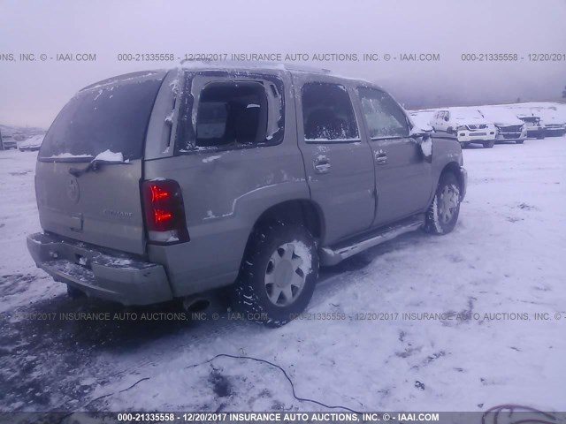 1GYEK63N12R136317 - 2002 CADILLAC ESCALADE LUXURY შამპანური ფოტო 4