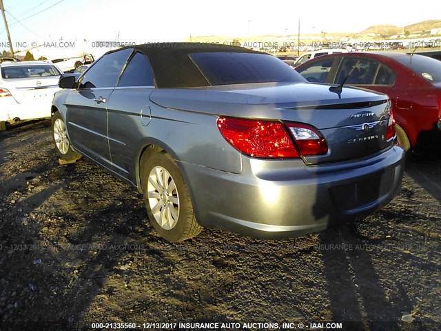 1C3BC5ED8AN177297 - 2010 CHRYSLER SEBRING TOURING GRAY photo 3