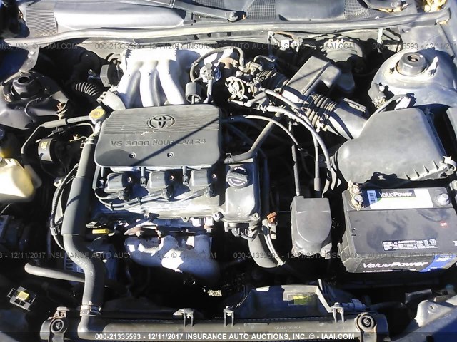 4T1BF22K7VU910421 - 1997 TOYOTA CAMRY CE/LE/XLE 蓝色 照片 10