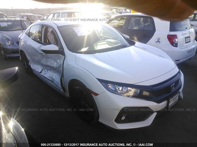 SHHFK7H42HU407849 - 2017 HONDA CIVIC SPORT Weiß Foto 1