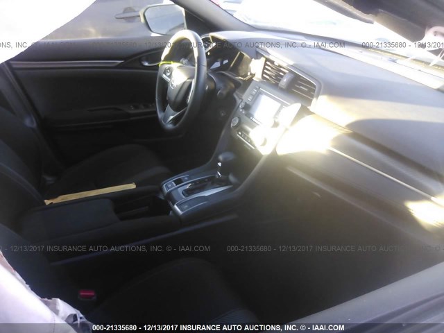 SHHFK7H42HU407849 - 2017 HONDA CIVIC SPORT Weiß Foto 5