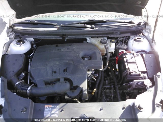 1G1ZA5EU3CF387022 - 2012 CHEVROLET MALIBU LS 白色 照片 10