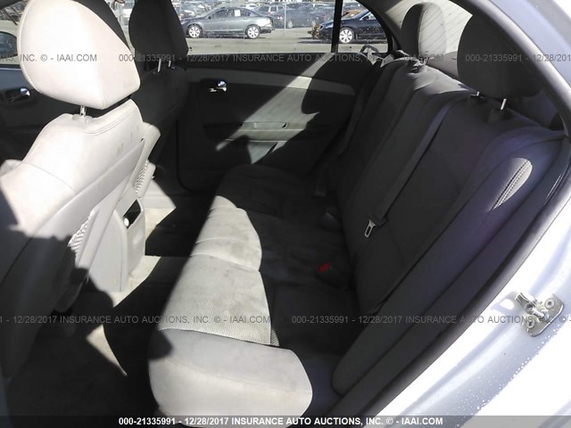 1G1ZA5EU3CF387022 - 2012 CHEVROLET MALIBU LS 白色 照片 8