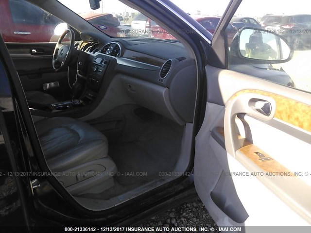 5GALVBEDXAJ183006 - 2010 BUICK ENCLAVE CXL შავი ფოტო 5