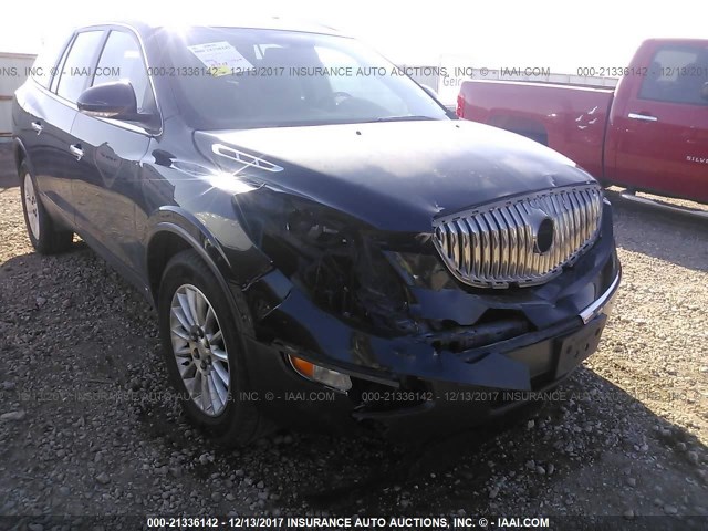 5GALVBEDXAJ183006 - 2010 BUICK ENCLAVE CXL შავი ფოტო 6