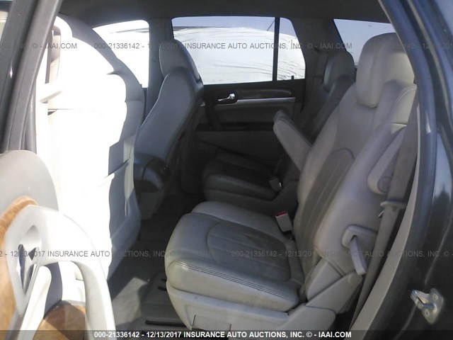 5GALVBEDXAJ183006 - 2010 BUICK ENCLAVE CXL შავი ფოტო 8