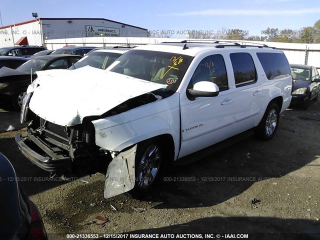 1GKFC16J98R242479 - 2008 GMC YUKON XL C1500 WHITE photo 2