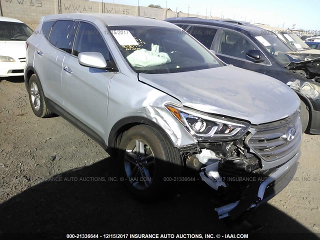 5XYZT3LB4HG403479 - 2017 HYUNDAI SANTA FE SPORT  SILVER photo 1