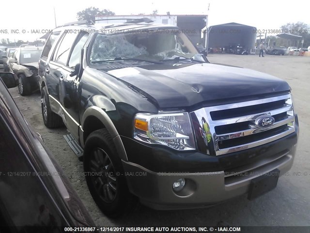 1FMJU1H51CEF58408 - 2012 FORD EXPEDITION XLT/KING RANCH GREEN photo 1