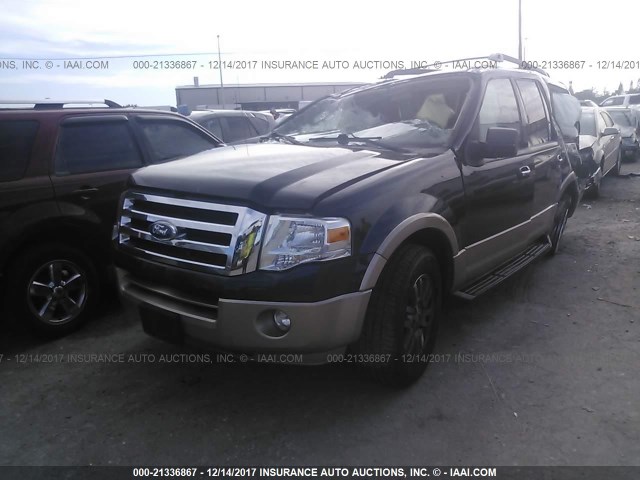1FMJU1H51CEF58408 - 2012 FORD EXPEDITION XLT/KING RANCH GREEN photo 2