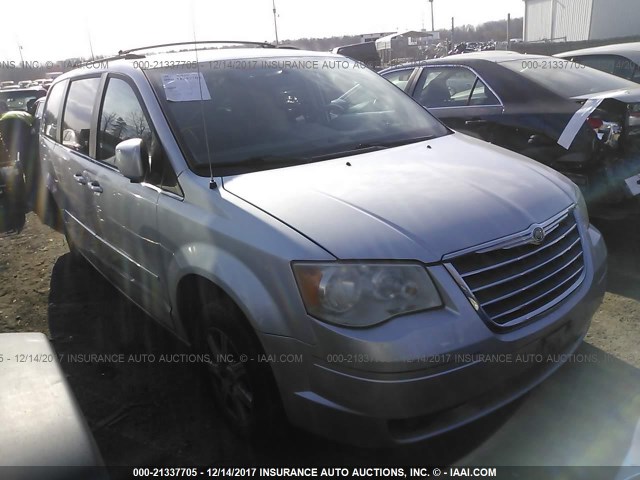 2A4RR5D12AR305210 - 2010 CHRYSLER TOWN & COUNTRY TOURING SILVER photo 1