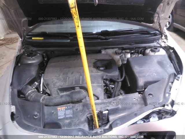 1G1ZB5E03CF228544 - 2012 CHEVROLET MALIBU LS ოქროსფერი ფოტო 10