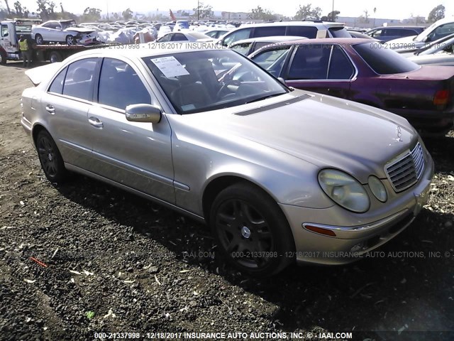 WDBUF70J73A174503 - 2003 MERCEDES-BENZ E 500 GOLD photo 1