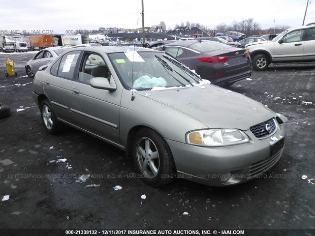 3N1CB51A93L557950 - 2003 NISSAN SENTRA GXE BEIGE photo 1