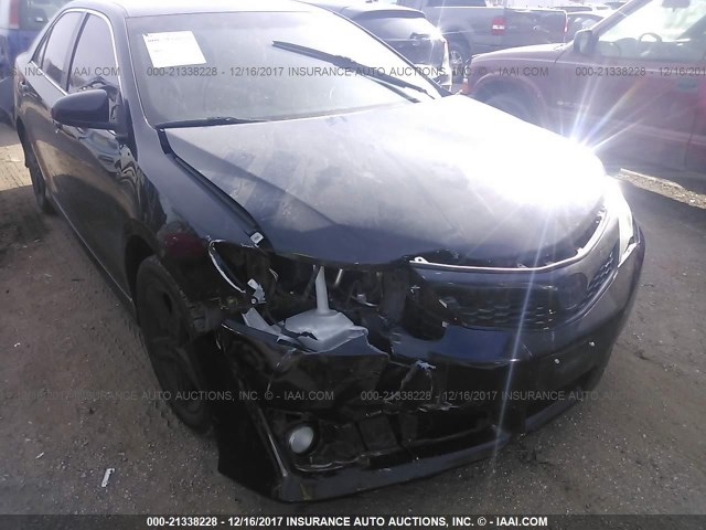 4T1BF1FK1DU668258 - 2013 TOYOTA CAMRY L/SE/LE/XLE BLACK photo 6
