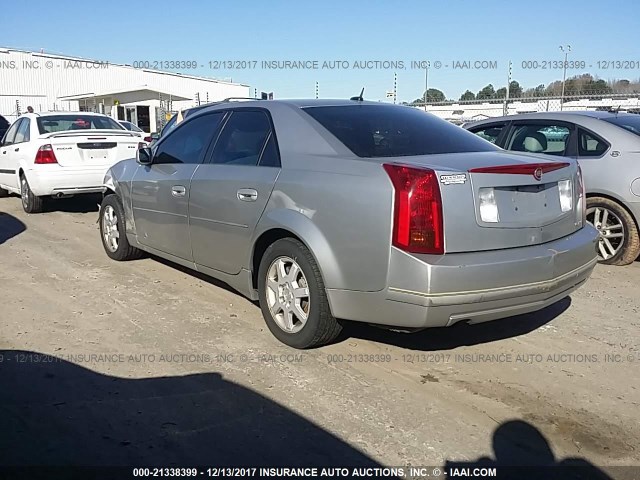 1G6DM57T060189702 - 2006 CADILLAC CTS SILVER photo 3