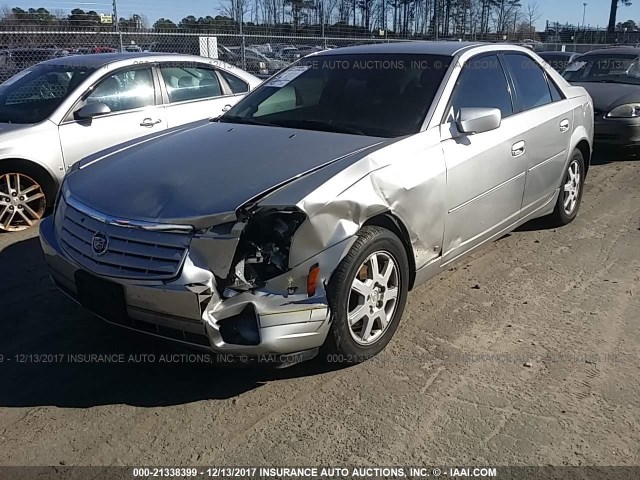 1G6DM57T060189702 - 2006 CADILLAC CTS SILVER photo 6