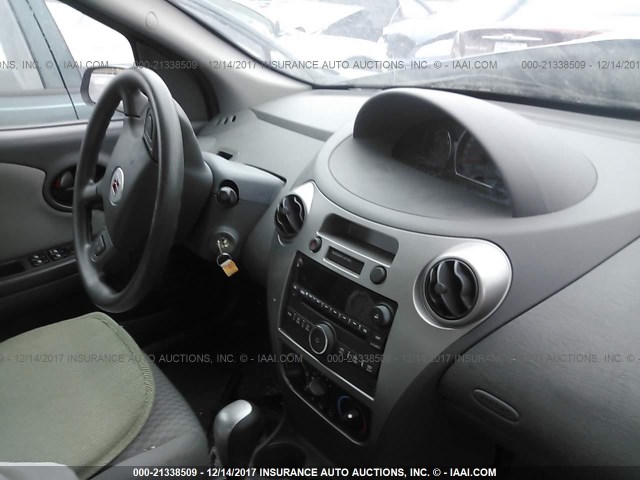 1G8AJ55F87Z198824 - 2007 SATURN ION LEVEL 2 GRAY photo 5