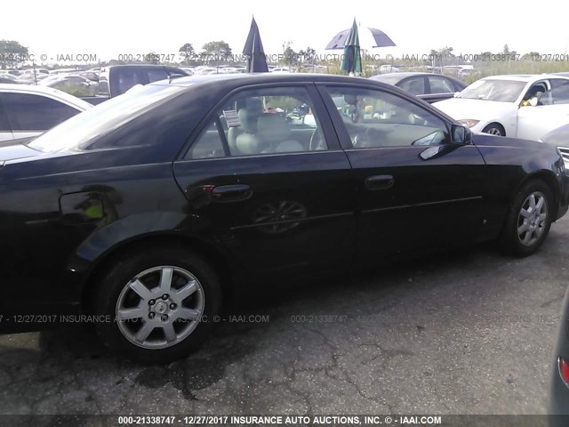 1G6DM57T170102519 - 2007 CADILLAC CTS BLACK photo 6