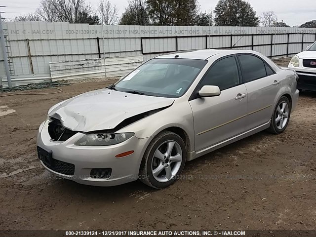 1YVHP80C575M51097 - 2007 MAZDA 6 I SILVER photo 2