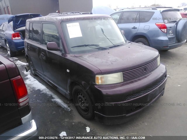 JTLKT324450213269 - 2005 TOYOTA SCION XB RED photo 1