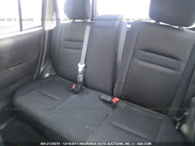 JTLKT324450213269 - 2005 TOYOTA SCION XB RED photo 8